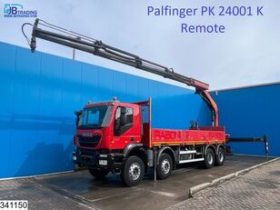 IVECO Trakker 360 8x4, EURO 6, Palfinger, Remote camión caja abierta