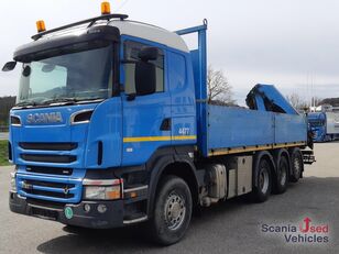 Scania R 500 LB8x4*4HSA PK 26000EH-E + JIB PJ060 A camión caja abierta
