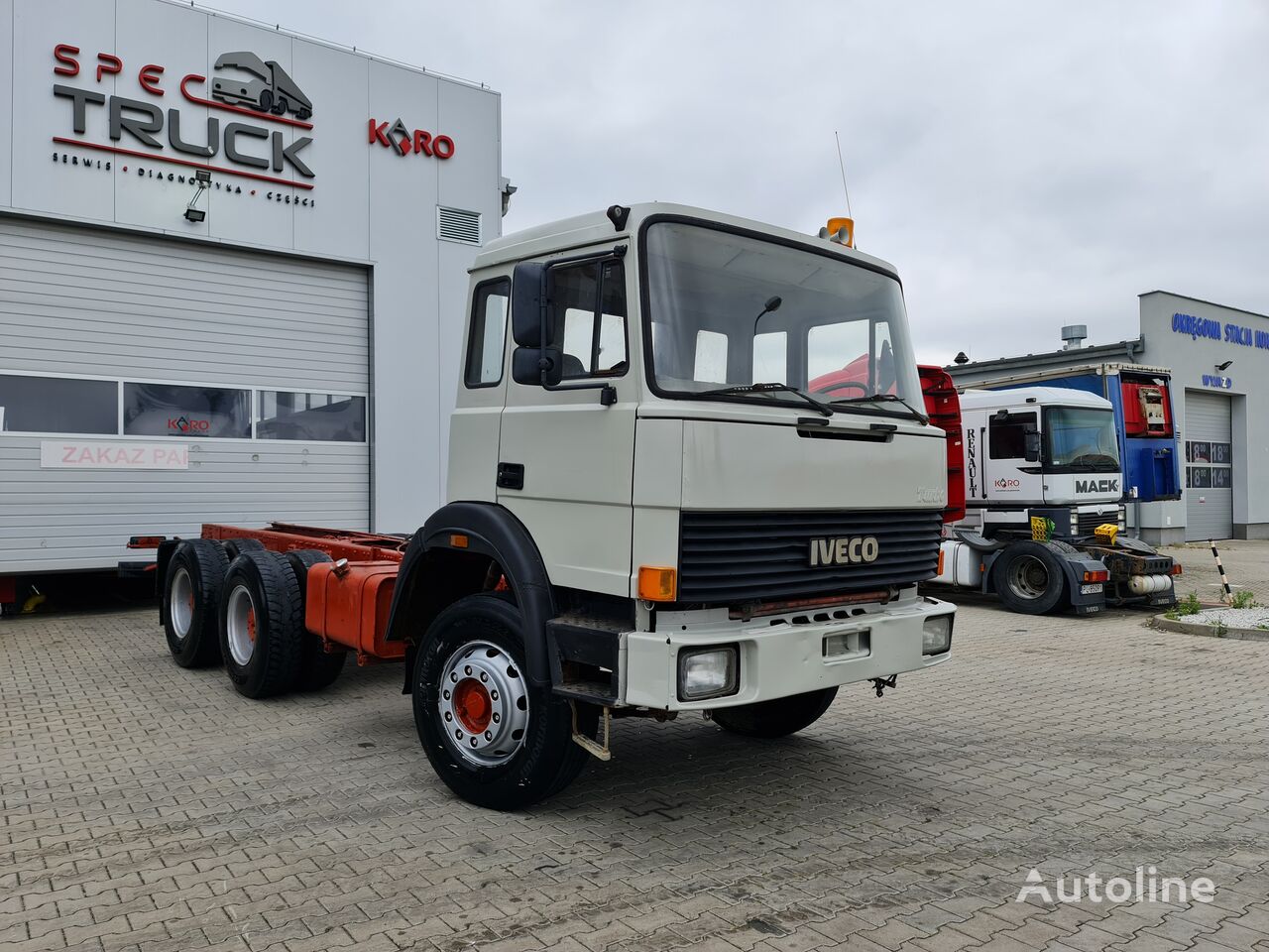 IVECO Turbostar 260-34, Full Steel, 6x4- M camión chasis