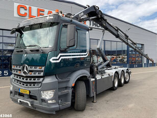 Mercedes-Benz Arocs 3251 8x4 Euro 6 Hiab 28 Tonmeter laadkraan camión con gancho