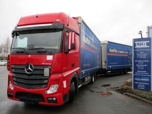 Mercedes-Benz  Actros 2545 camión con lona corredera + remolque con lona corredera