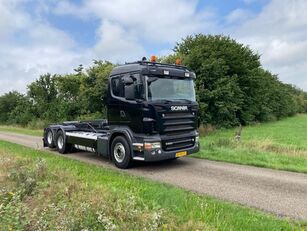 Scania R500 V8 6x2 NCH Containersysteem camión con sistema de cables