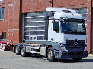 Mercedes-Benz Actros 2653 Streamspace 6x2 - BDF - Retarder - Mirror cam - Leat camión de contenedores