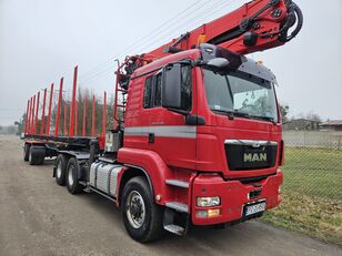 MAN TGS 480 6x6 camión maderero
