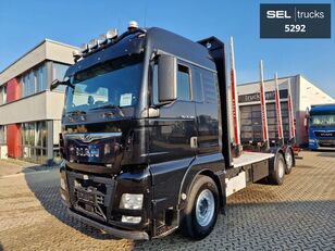 MAN TGX 26.500 6X2-4 LL LKW ZF Intarder / Lenkachse / Liftachse camión maderero