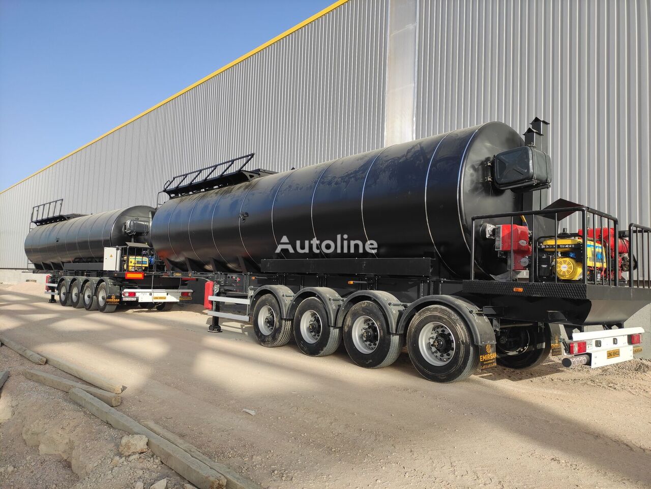 Emirsan 2023 Brand New Asphalt Tanker with Heating System cisterna de betún nueva