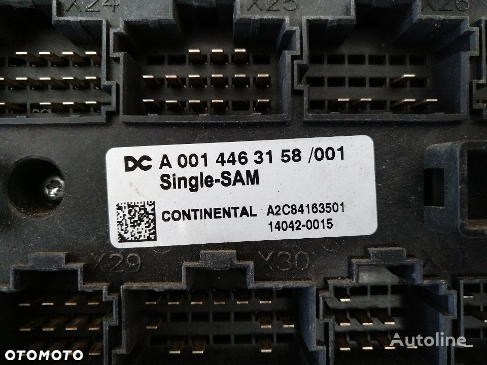 Continental Single Sam 0014463158 unidad de control para Mercedes-Benz Actros Antos Arocs MP4 camión