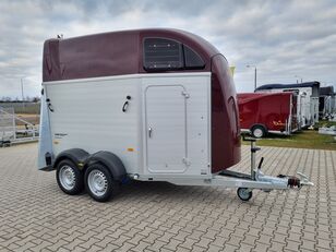 Humbaur Xanthos Aero 2400 trailer for 2 horses saddle room 2.4T GVW remolque de caballos nuevo
