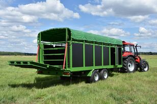 PRONAR T046/1 ÁLLATSZÁLLÍTÓ remolque para transporte de ganado nuevo