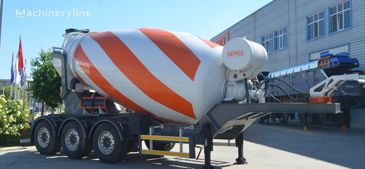 Semix Malaxeur du Beton 12 m³ semirremolque hormigonera nuevo