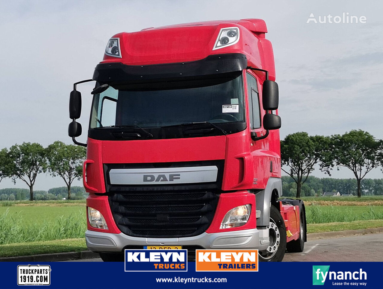 DAF CF 400 spacecab skirts tractora