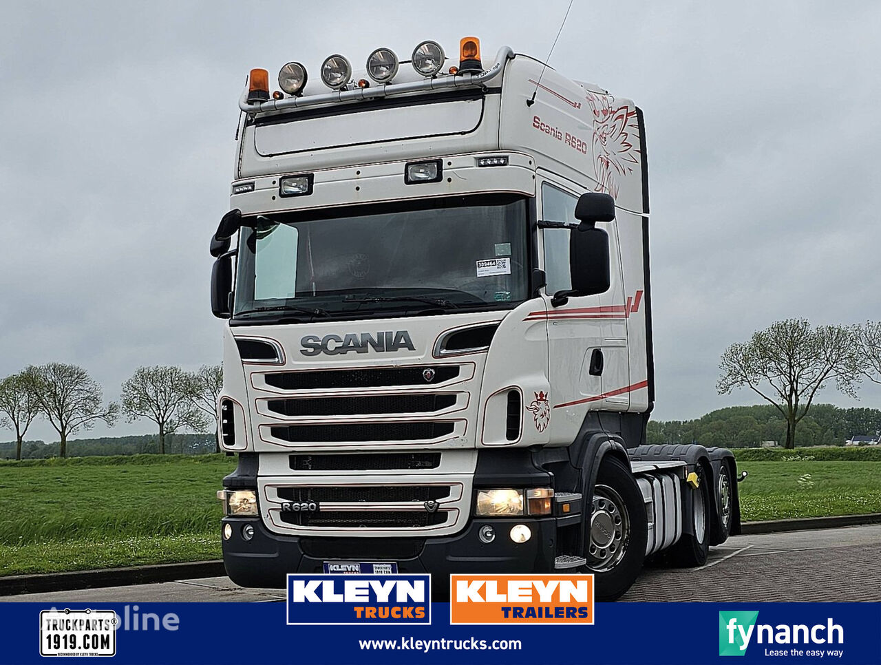 Scania R620 tl v8 6x2 retarder tractora